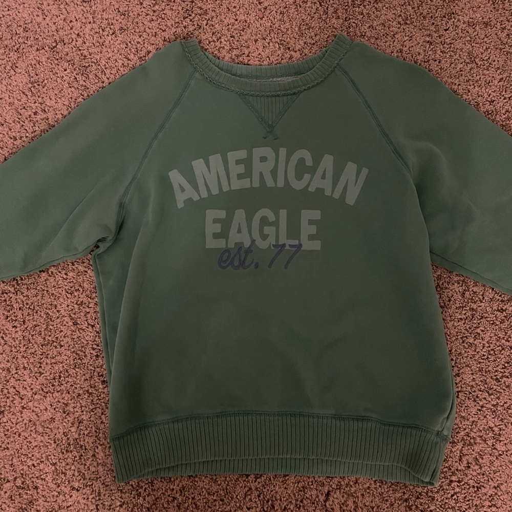 American Eagle Outfitters Green Sweater